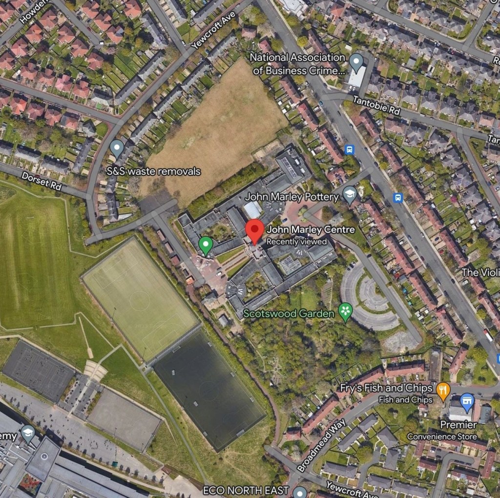 John Marley Centre on Google Maps