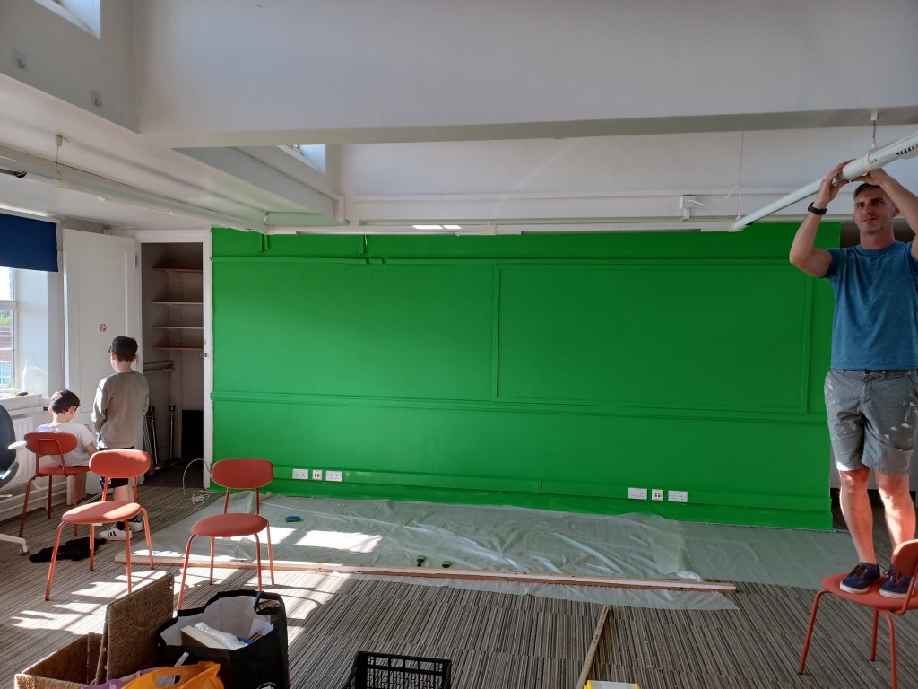 Decorating the Ngage NE Ltd and Neuroversal Studios at the John Marley Centre