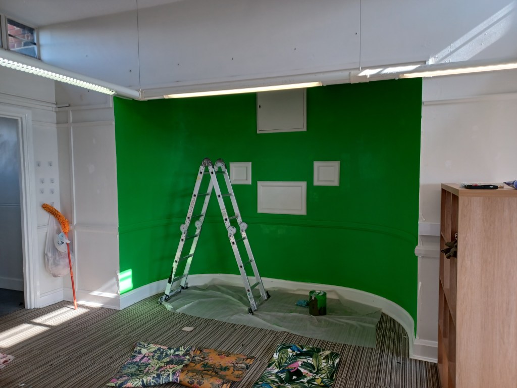 Decorating the Ngage NE Ltd and Neuroversal Studios at the John Marley Centre