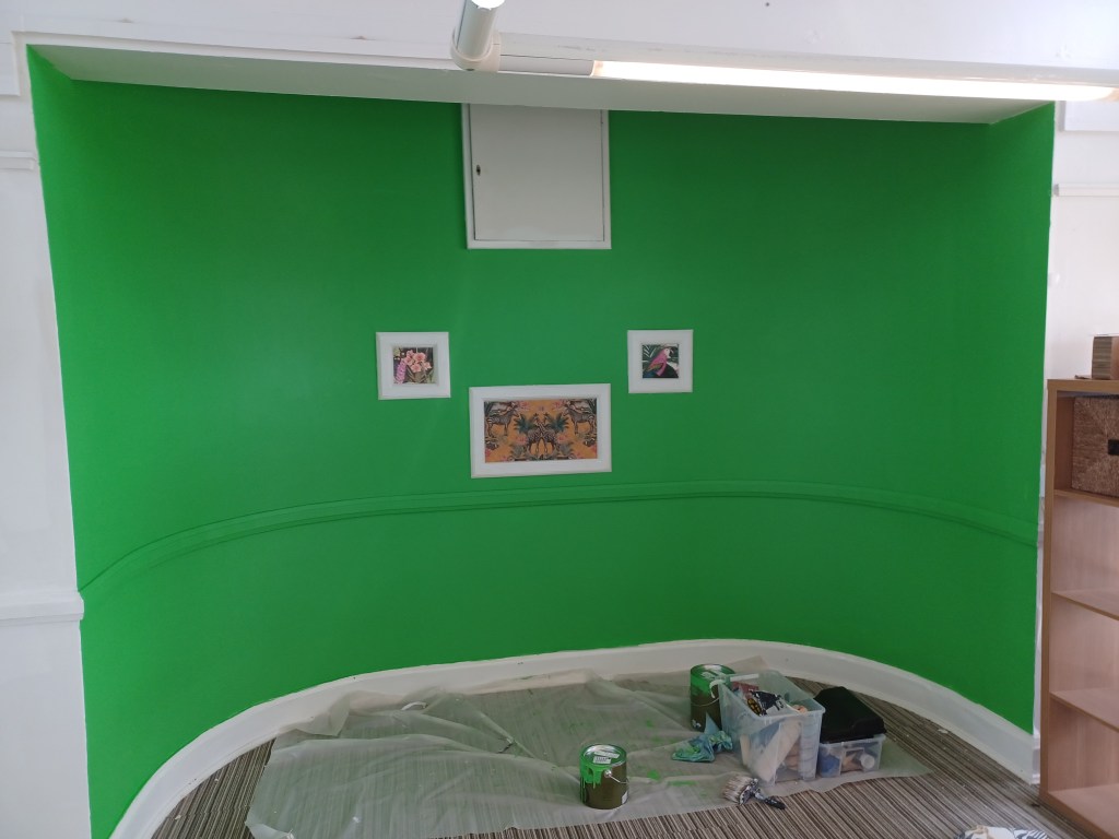 Decorating the Ngage NE Ltd and Neuroversal Studios at the John Marley Centre