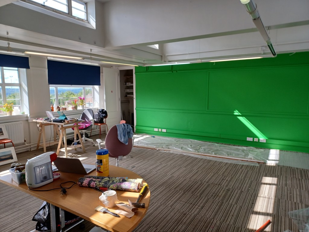 Decorating the Ngage NE Ltd and Neuroversal Studios at the John Marley Centre