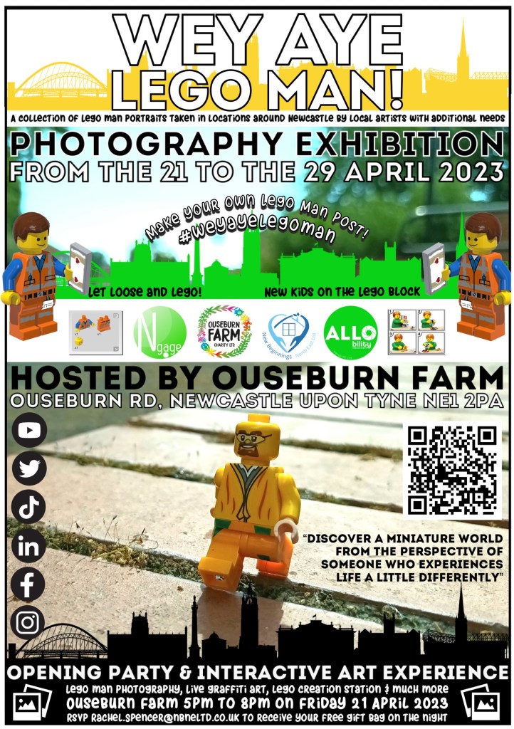 Wey Aye LEGO Man 2023 flyer
