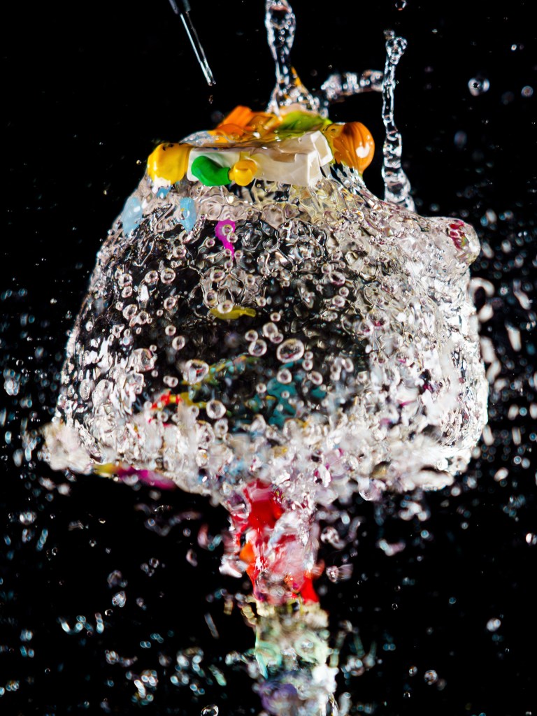 A photo due to exhibit at the Wey Aye LEGO Man 2024 exhibition