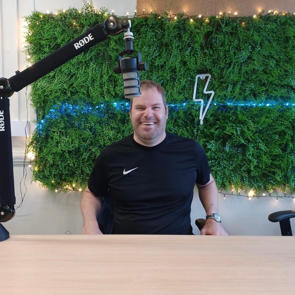 Sid in the Neuroversal Podcast Studio​