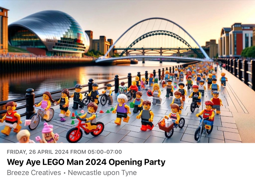 Wey Aye LEGO Man Facebook event