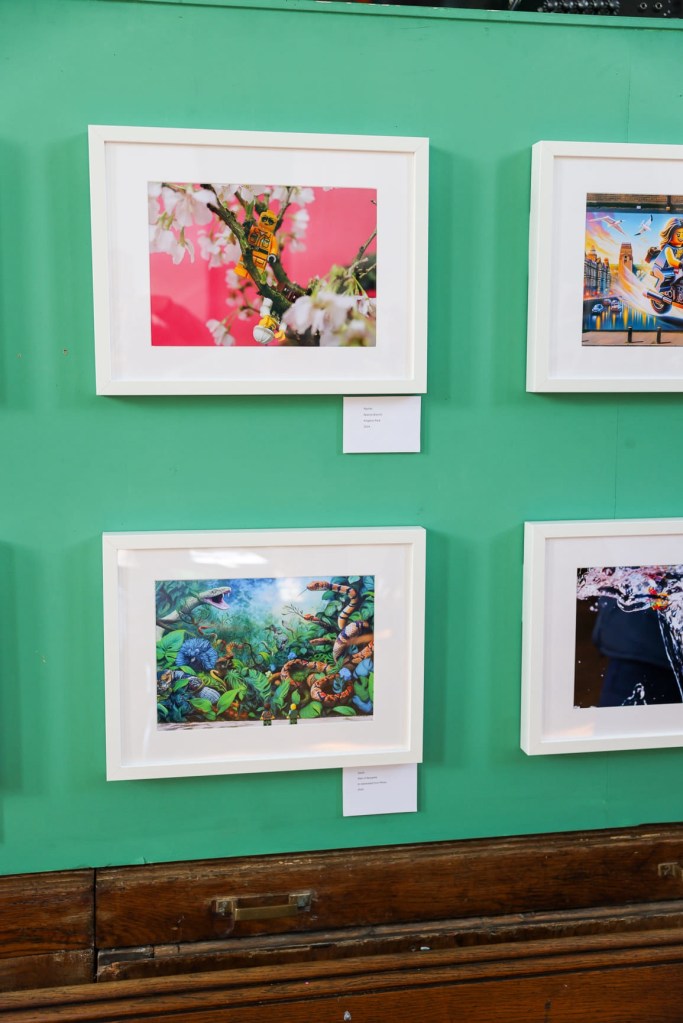 LEGO portraits at the 2024 exhibition 